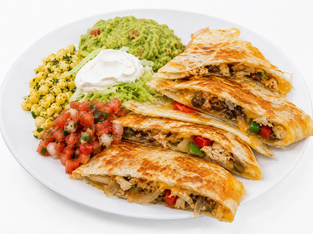 Loaded Veggie Quesadilla