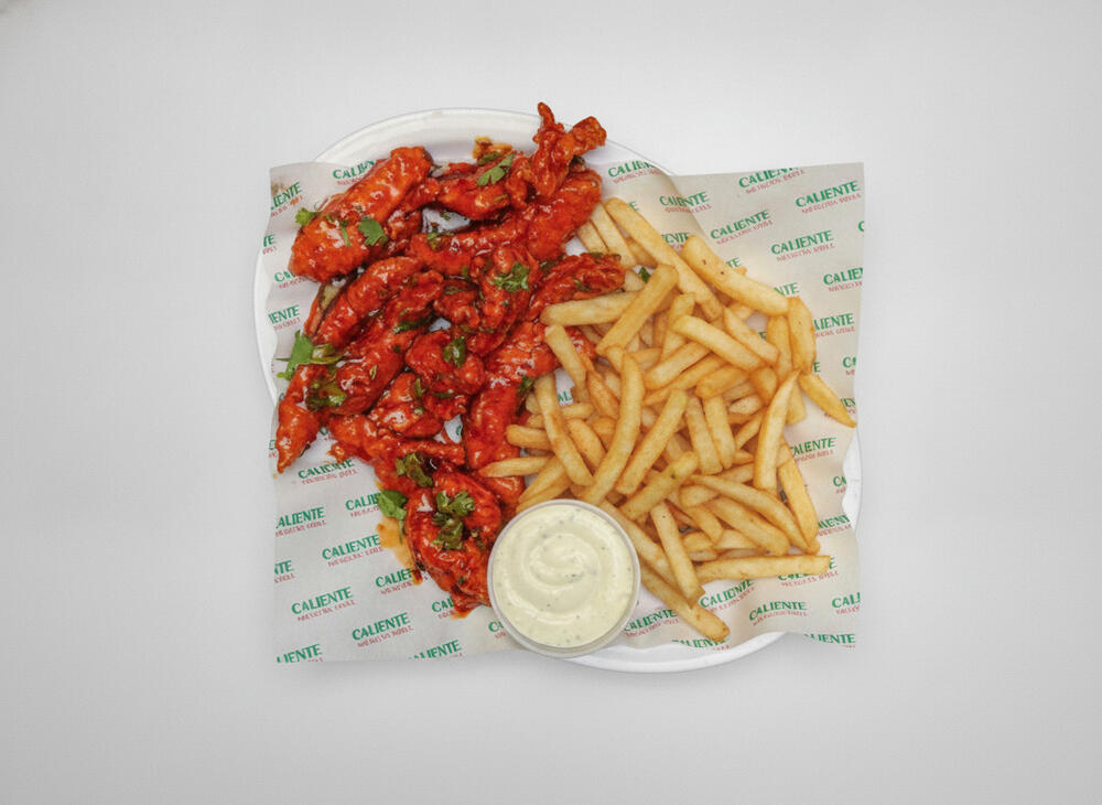 Boneless Tenders 6 pc w/Fries